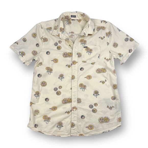 Vans Modern Fit Front Button Top Size Large - Picture 1 of 5